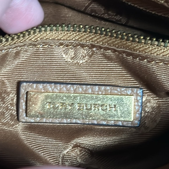 Tory Burch Britten Flap Shoulder Bag— Bark/209 - Picture 9 of 14